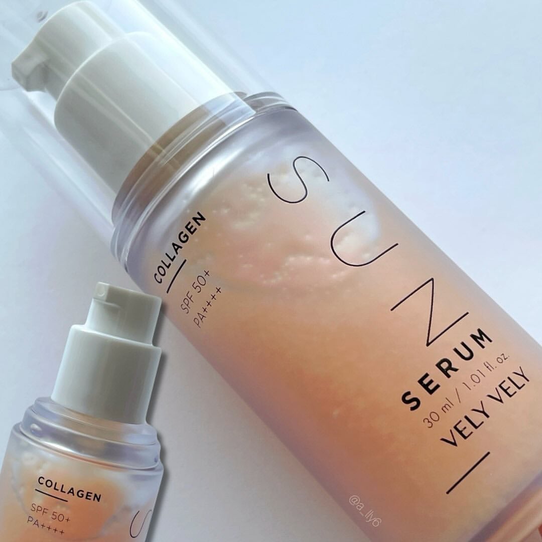 ハリケアコラーゲンサンセラム/VELY VELY/日焼け止めジェルを使ったクチコミ(5枚目)