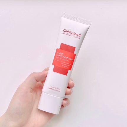 レーザーサンスクリーン 100/Cell Fusion C(セルフュージョンシー)/日焼け止めクリームを使ったクチコミ(5枚目)