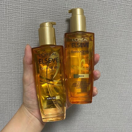 ロレアル パリ エクストラオーディナリー オイル エアリー シルク/ロレアル パリ/ヘアオイルを使ったクチコミ(4枚目)