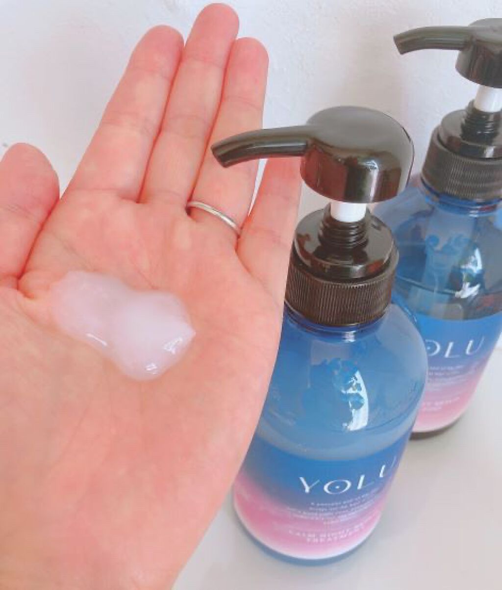 カームナイトリペアシャンプー/トリートメント/YOLU/市販シャンプーを使ったクチコミ(3枚目)