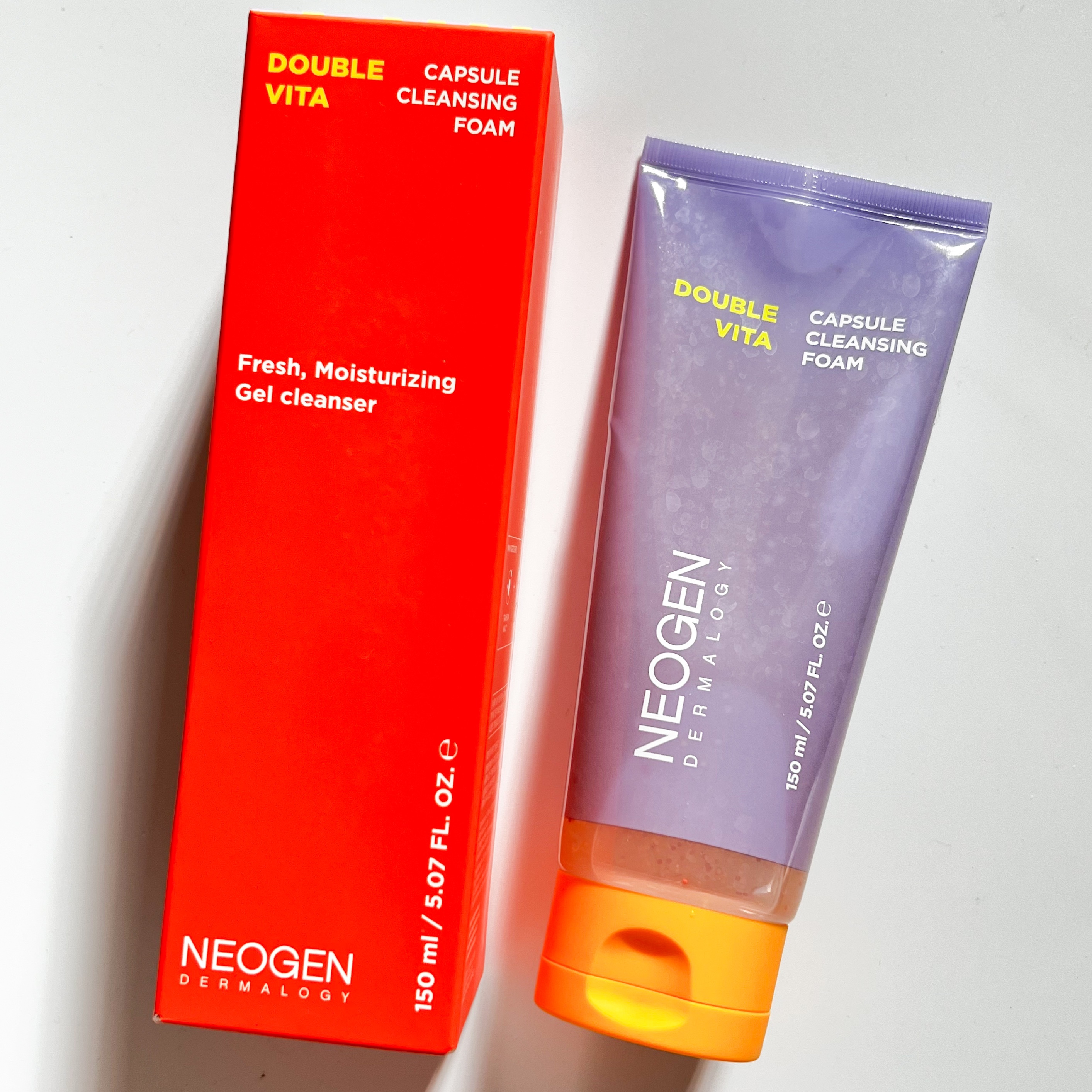 ダブルビタ カプセル クレンジングフォーム/NEOGEN/クレンジングジェルを使ったクチコミ（1枚目）