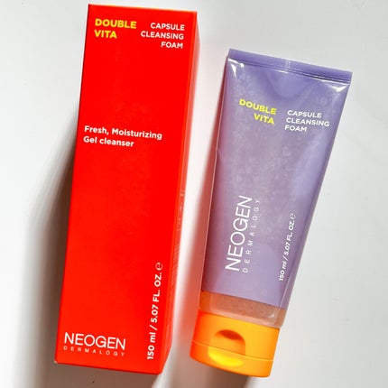ダブルビタ カプセル クレンジングフォーム/NEOGEN/クレンジングジェルを使ったクチコミ(1枚目)