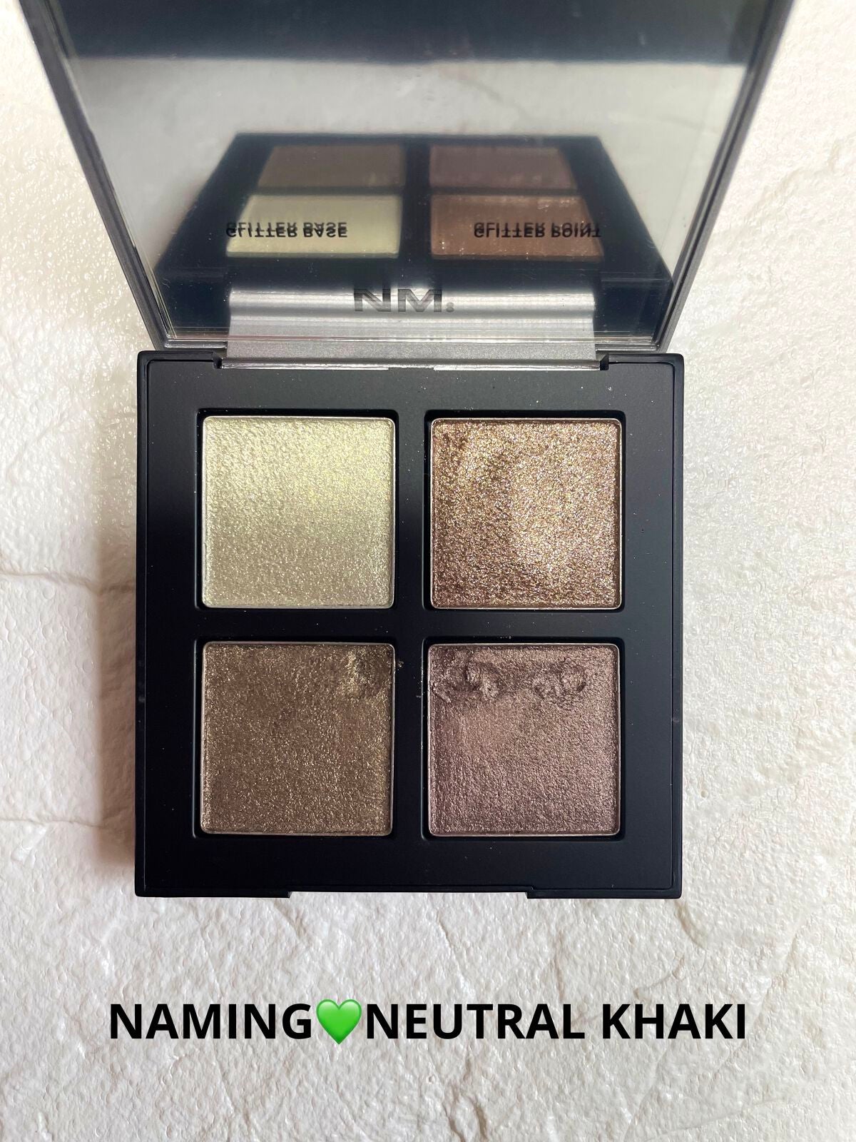 COLORFUL EYE PALETTE/NAMING./アイシャドウパレットを使ったクチコミ(1枚目)