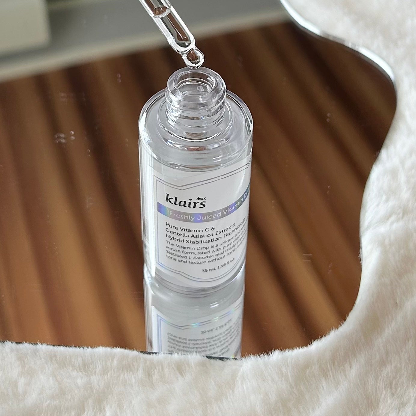 フレッシュリージュースドビタミンドロップ(35ml)/Klairs/美容液を使ったクチコミ(2枚目)