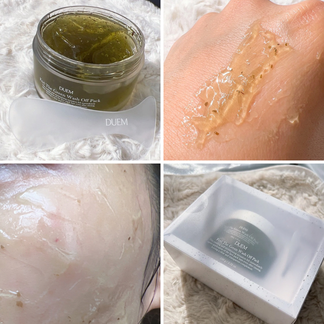 フィール ザ グリーンウォッシュオフパック/DUEM/洗い流すパック・マスクを使ったクチコミ（2枚目）