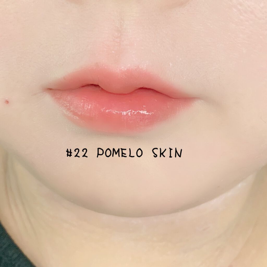 ジューシーラスティングティント/rom&nd/リップティントを使ったクチコミ(7枚目)