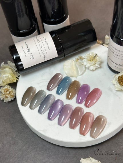 color gel polish/LATO online/ジェルネイルを使ったクチコミ(1枚目)