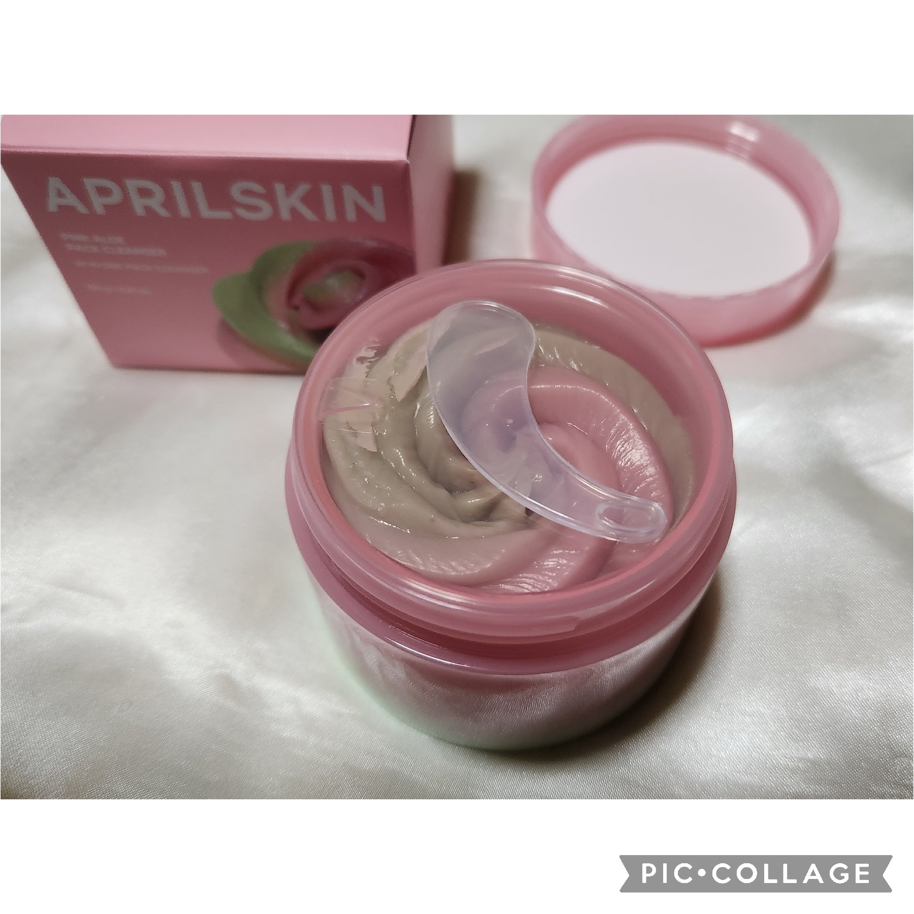 ピンクアロエメレンゲクレンザー/APRILSKIN/その他洗顔料を使ったクチコミ（3枚目）