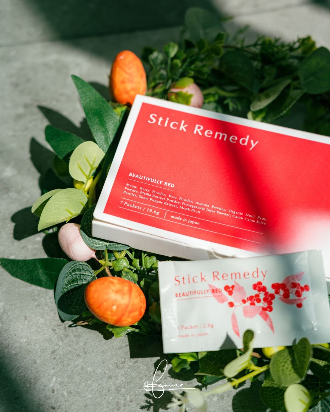 Beautifully Red/Stick Remedy/健康サプリメントを使ったクチコミ（1枚目）