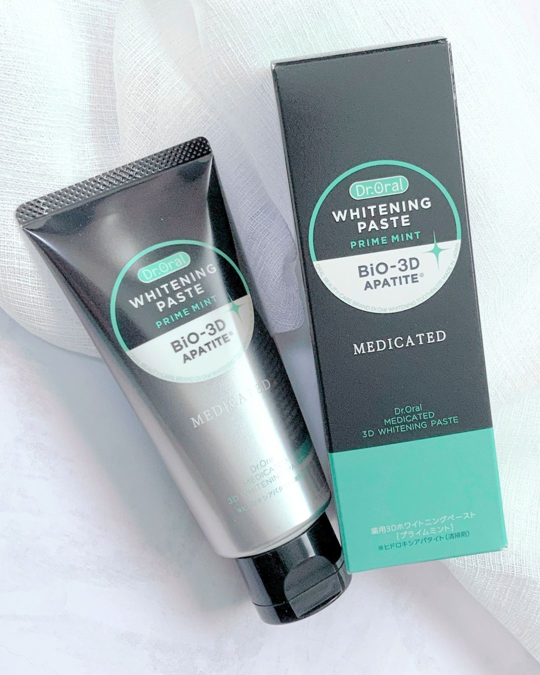 Dr.オーラル 薬用3Dホワイトニングペースト/Dr.Oral/歯磨き粉を使ったクチコミ（3枚目）