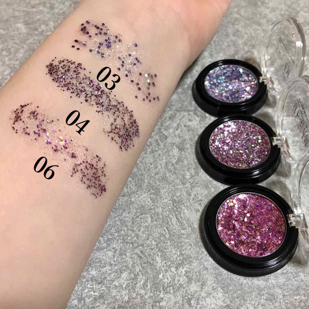 URGLAM GLITTER GEM/U R GLAM/ジェル・クリームチークを使ったクチコミ(2枚目)