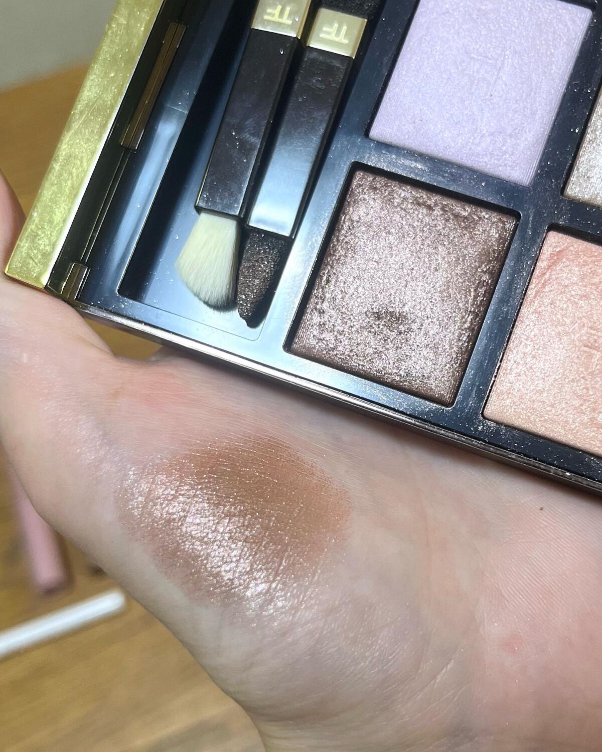 アイ カラー クォード/TOM FORD BEAUTY/アイシャドウパレットを使ったクチコミ（2枚目）