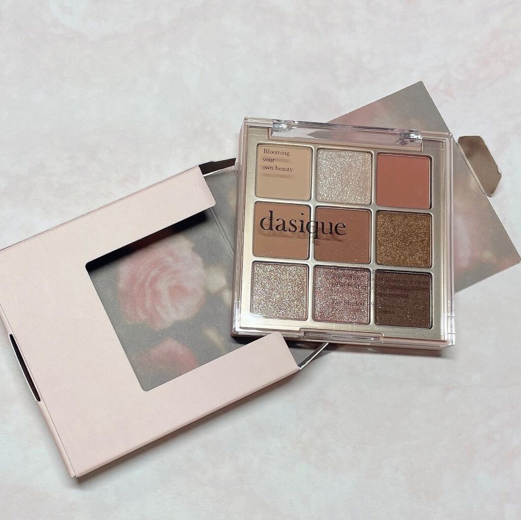 シャドウパレット/dasique/アイシャドウパレットを使ったクチコミ(1枚目)