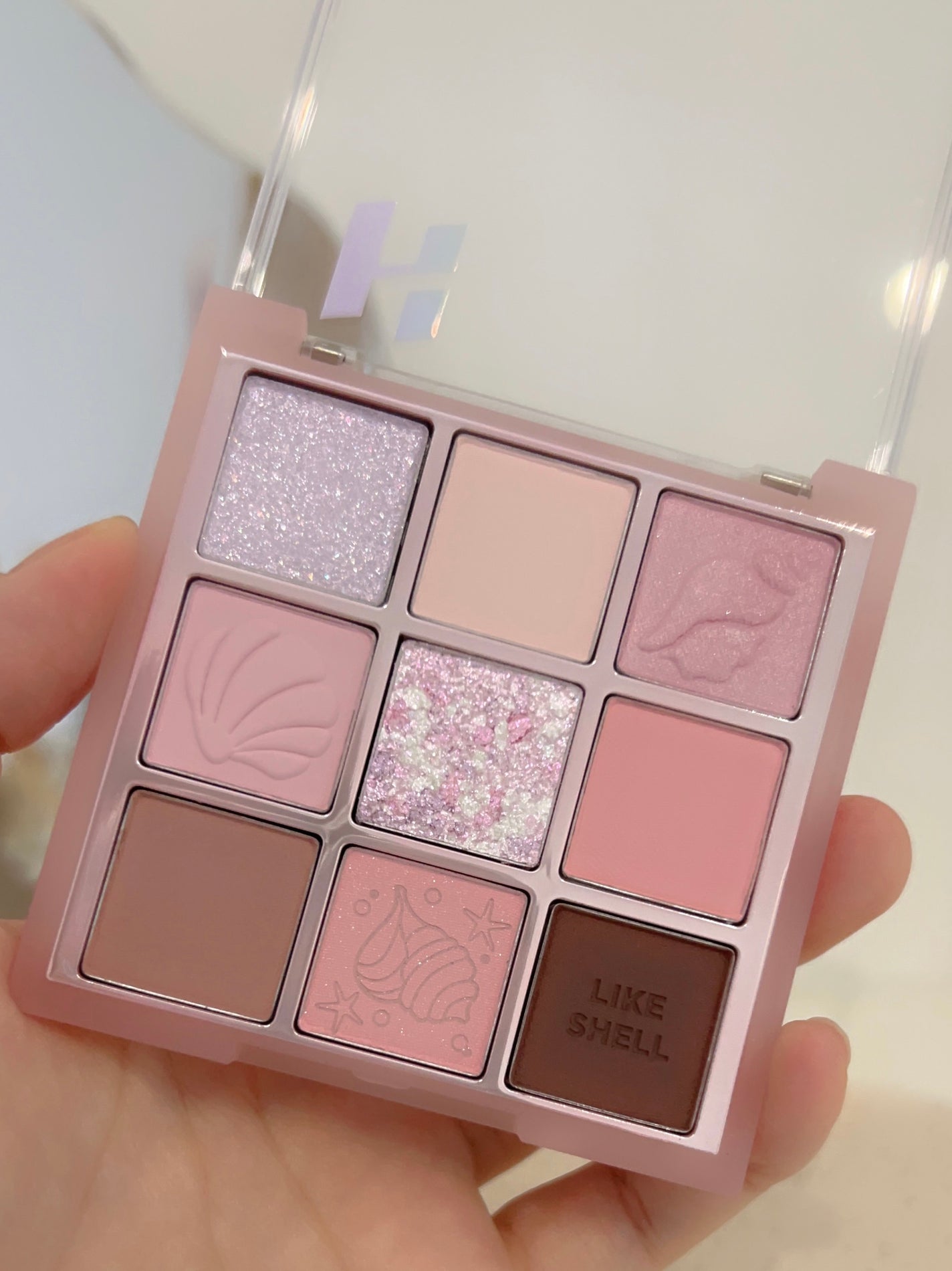 マイフェイブムードアイパレット 9カラー/HOLIKA HOLIKA/アイシャドウパレットを使ったクチコミ(6枚目)