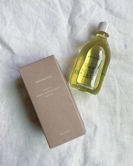 オーガニックボディーオイル ‐インブレイス ボディオイル ネロリー&パチョリ/AROMATICA/ボディオイルを使ったクチコミ(1枚目)