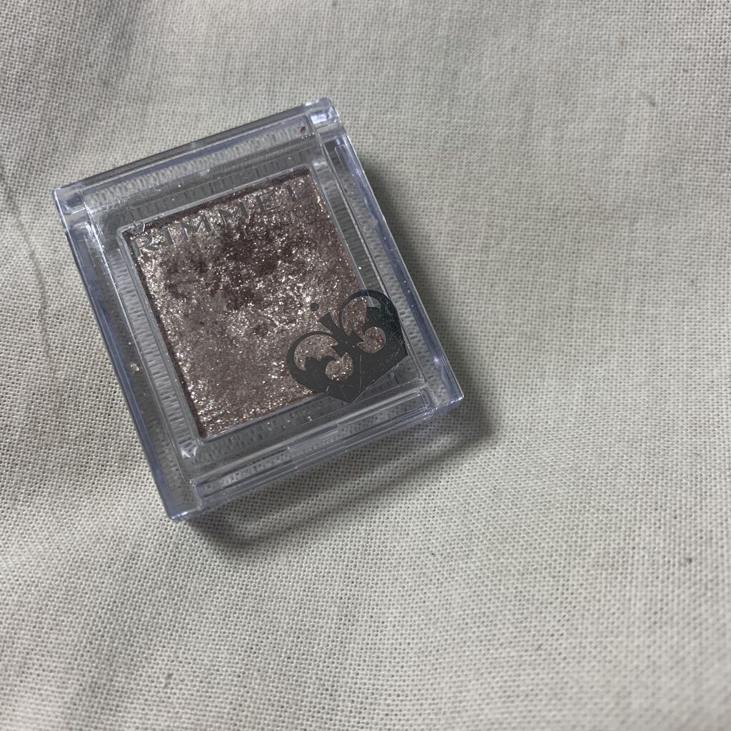 プリズム パウダーアイカラー 004 モダンブラウン/リンメル ロンドン/単色アイシャドウを使ったクチコミ（2枚目）