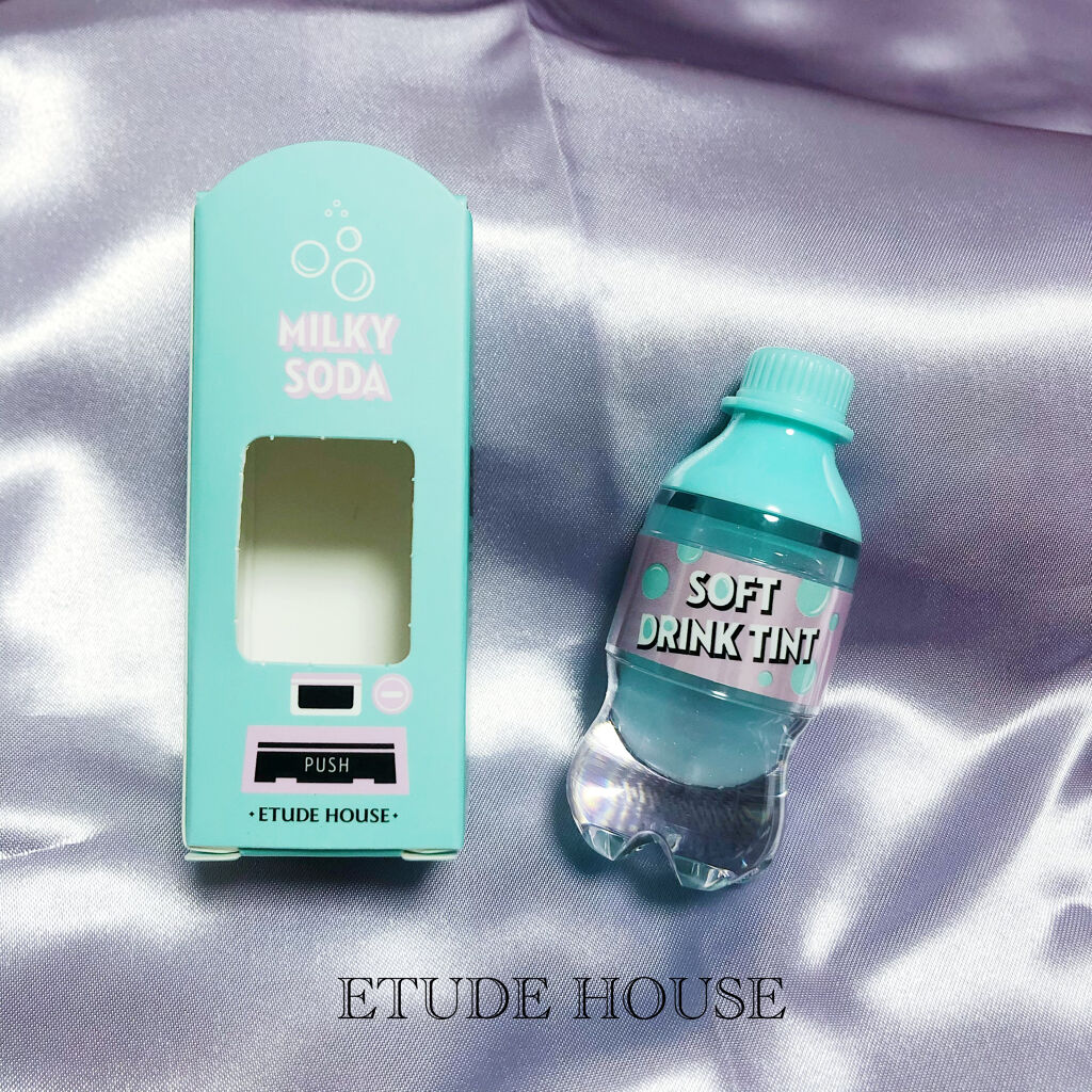 ソフトドリンクティント BL601 ミルキーソーダ/ETUDE/リップグロスを使ったクチコミ（1枚目）