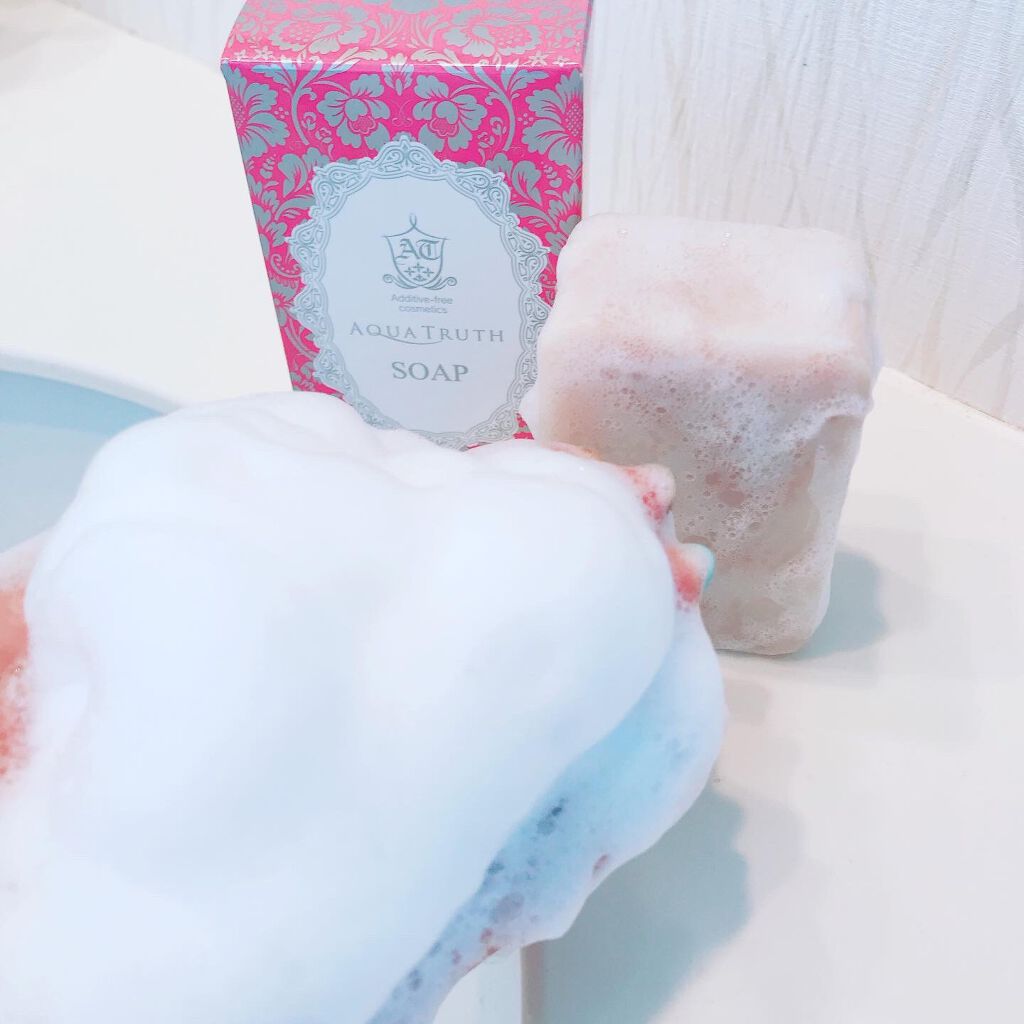 薔薇はちみつ石鹸/麗凍化粧品/洗顔石鹸を使ったクチコミ(5枚目)