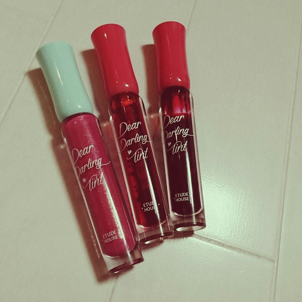 ディアダーリン ウォータージェルティント/ETUDE/リップティントを使ったクチコミ（1枚目）