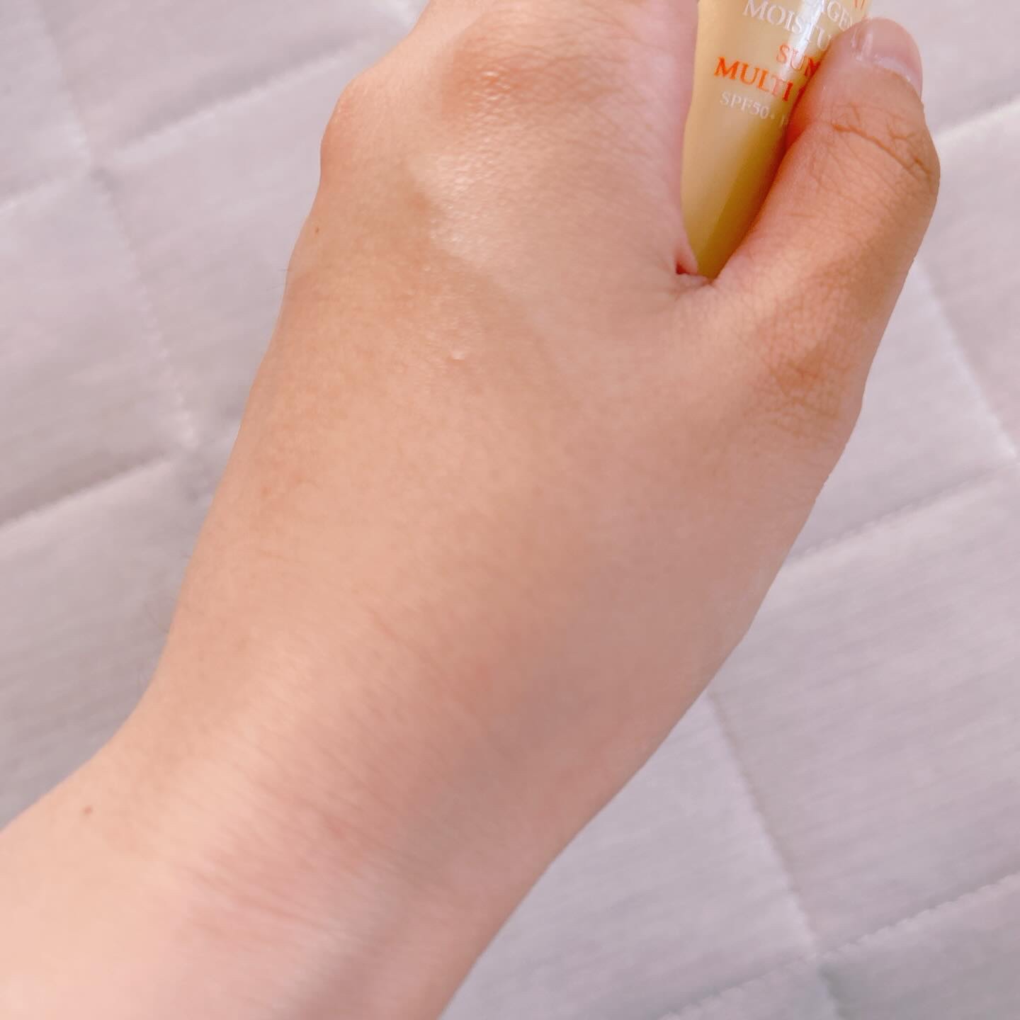 コラーゲンモイスチャーSUNマルチバーム/DERMASHARE/日焼け止めスティックを使ったクチコミ（3枚目）