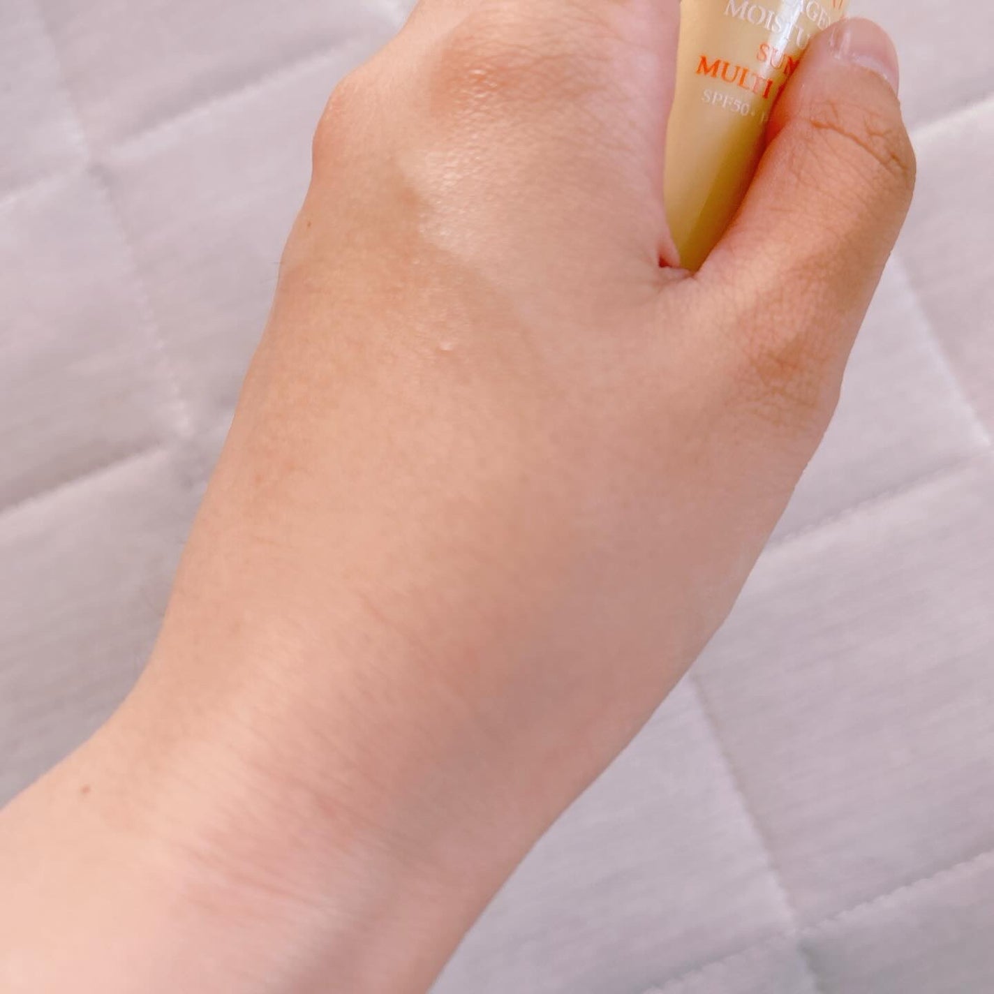 コラーゲンモイスチャーSUNマルチバーム/DERMASHARE/日焼け止めスティックを使ったクチコミ(3枚目)