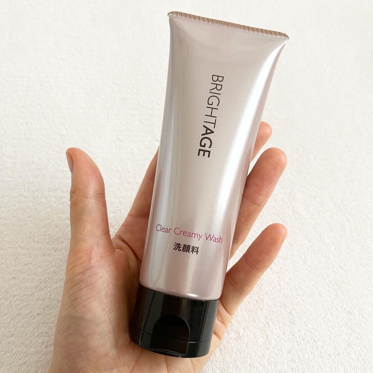 クリア クリーミーウォッシュ/BRIGHTAGE/洗顔フォームを使ったクチコミ（1枚目）