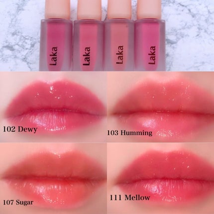 フルーティーグラムティント/Laka/リップティントを使ったクチコミ(3枚目)