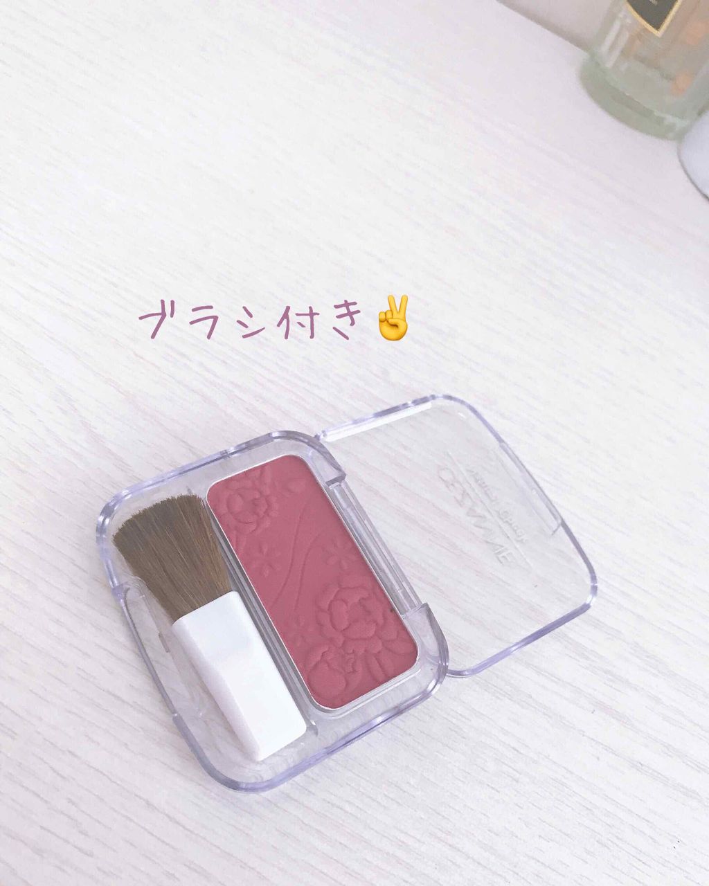 ナチュラル チークN/CEZANNE/パウダーチークを使ったクチコミ（2枚目）