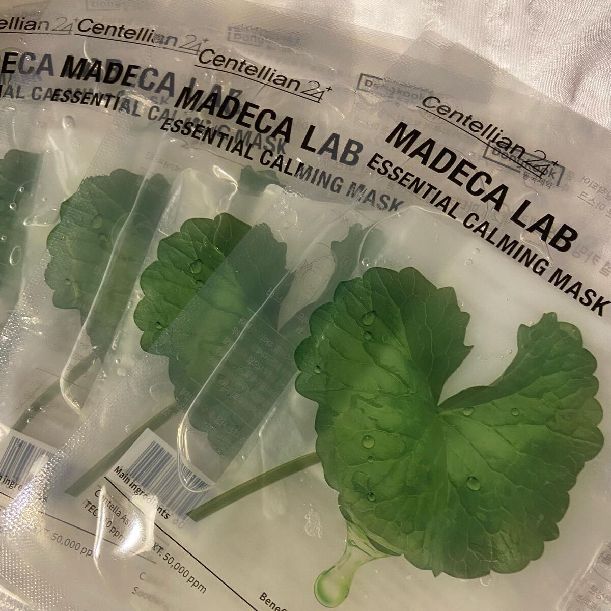 マデカラボ エッセンシャルカーミングマスク/センテリアン24/シートマスク・パックを使ったクチコミ（1枚目）