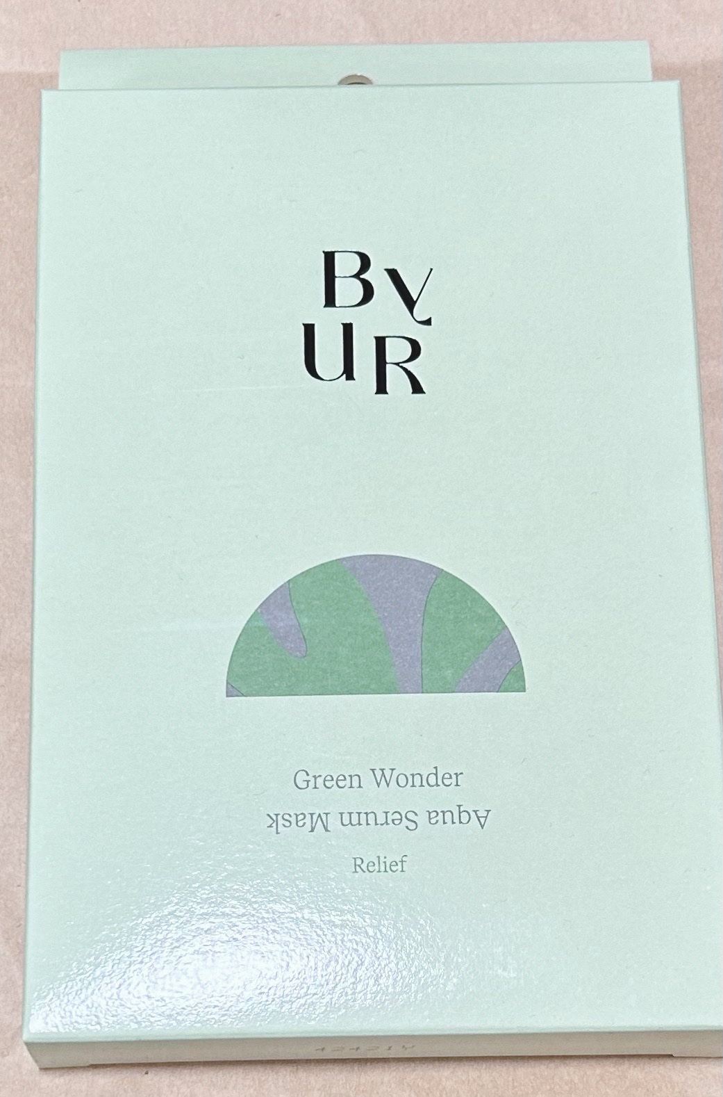 スージンググリーン アクアセラムマスク 25mL×4 枚セット/ByUR/シートマスク・パックを使ったクチコミ（1枚目）