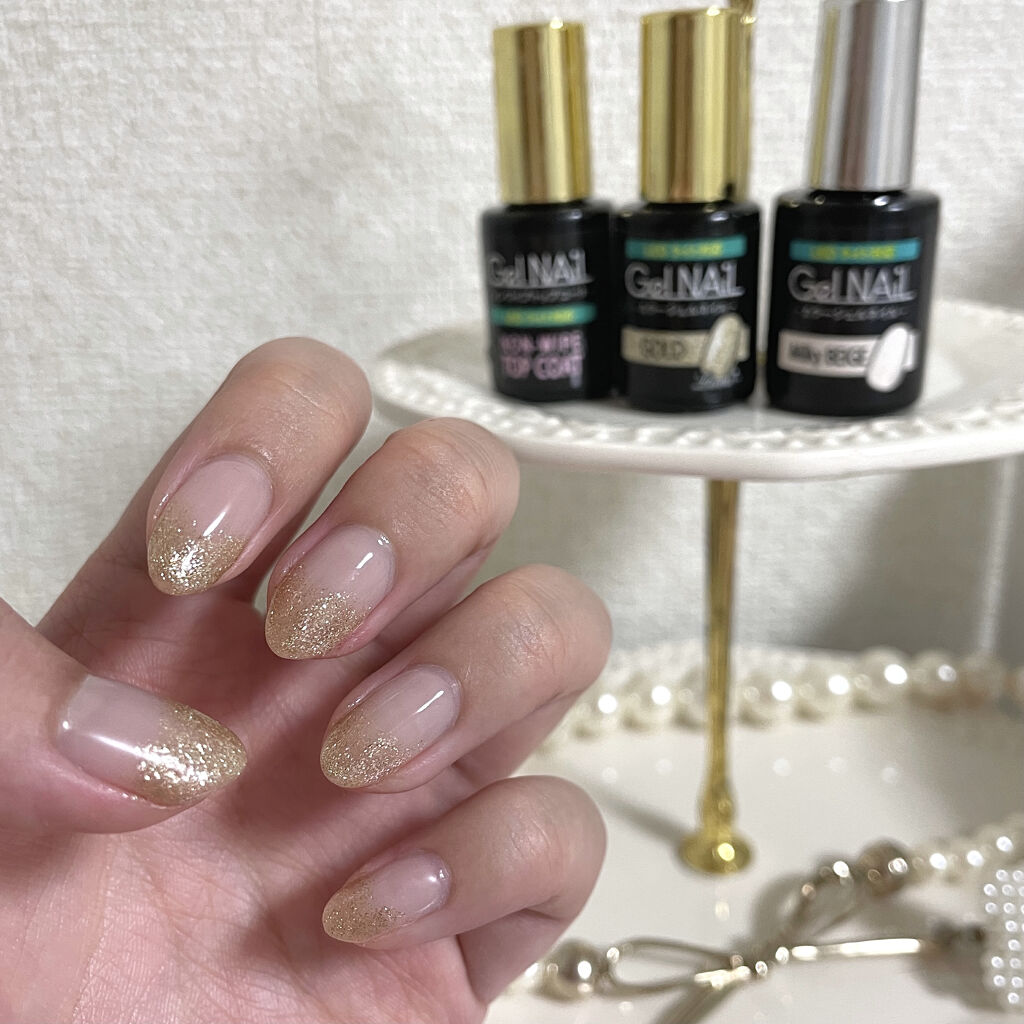 セリアジェルネイル計128個 セリアジェルネイル計128個 セリア ベース&トップコート