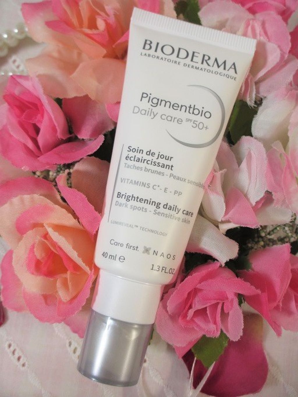 ピグメンビオ デイリーUVケア ホワイト SPF50+/PA++++/ビオデルマ/化粧下地を使ったクチコミ(1枚目)