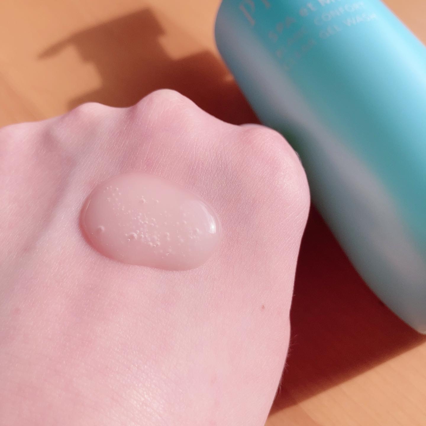 プレディア スパ・エ・メール ブラン コンフォール クリア ジェルウォッシュ/Prédia/ピーリングを使ったクチコミ（3枚目）