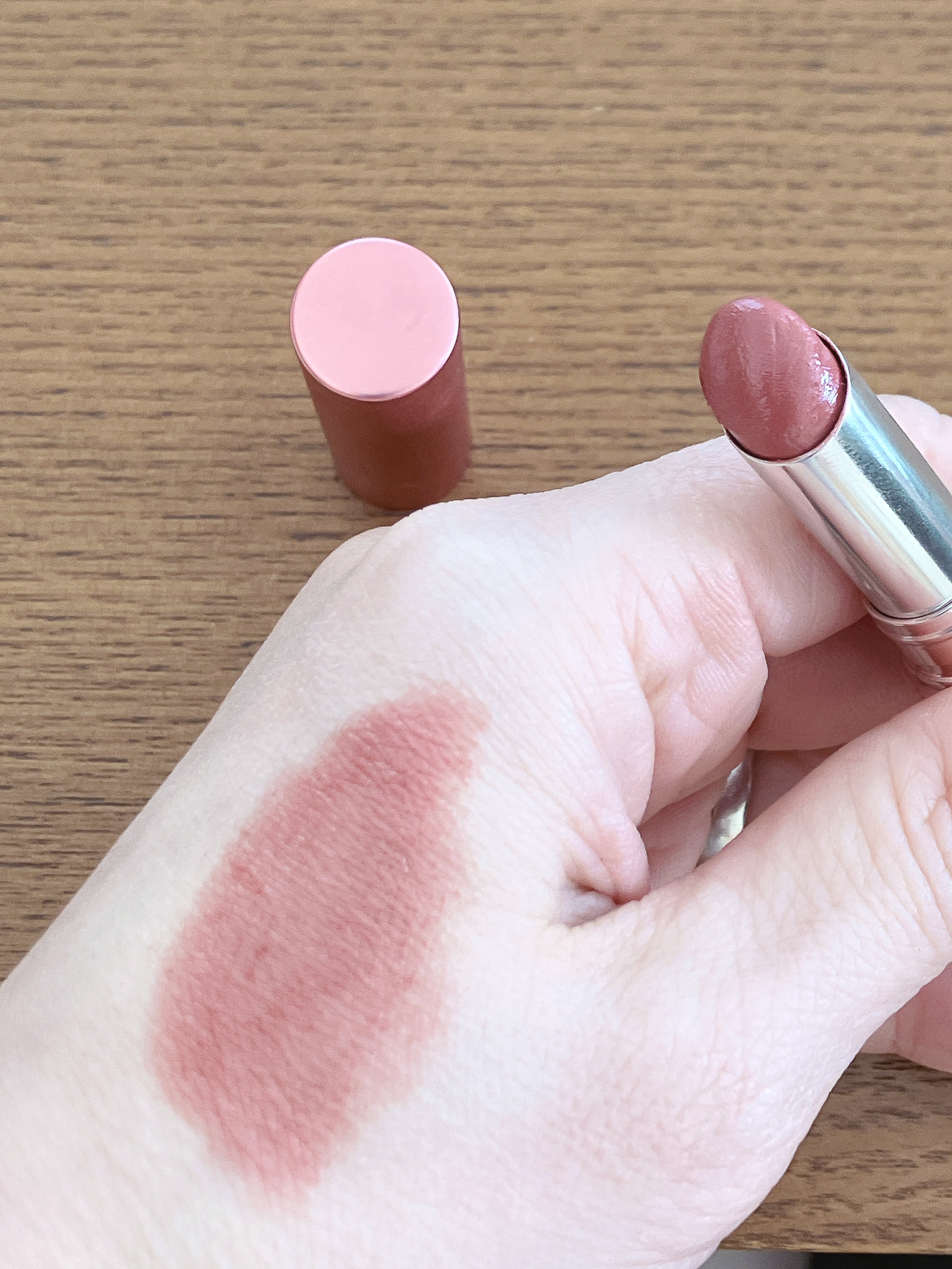 エッセンスルージュS RS01 ローズピンク/パラドゥ/口紅を使ったクチコミ（2枚目）