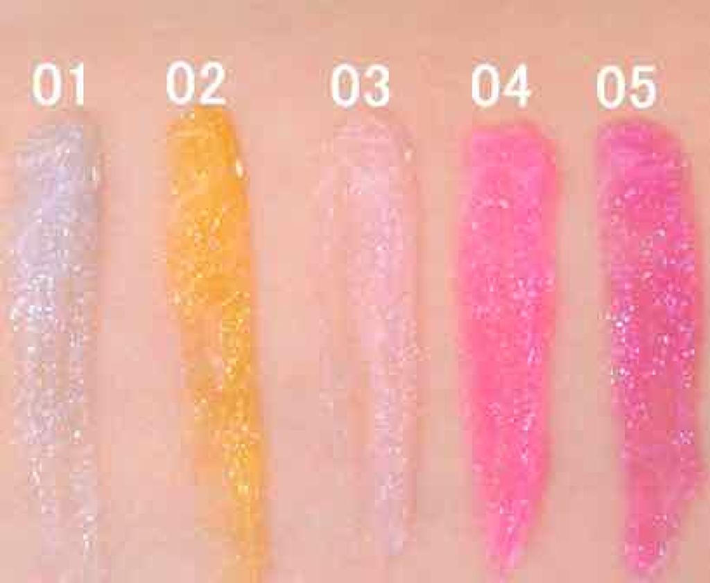 メスメリック グラスリップオイル 02 サンシャインラブ/CHICCA/リップグロスを使ったクチコミ（3枚目）