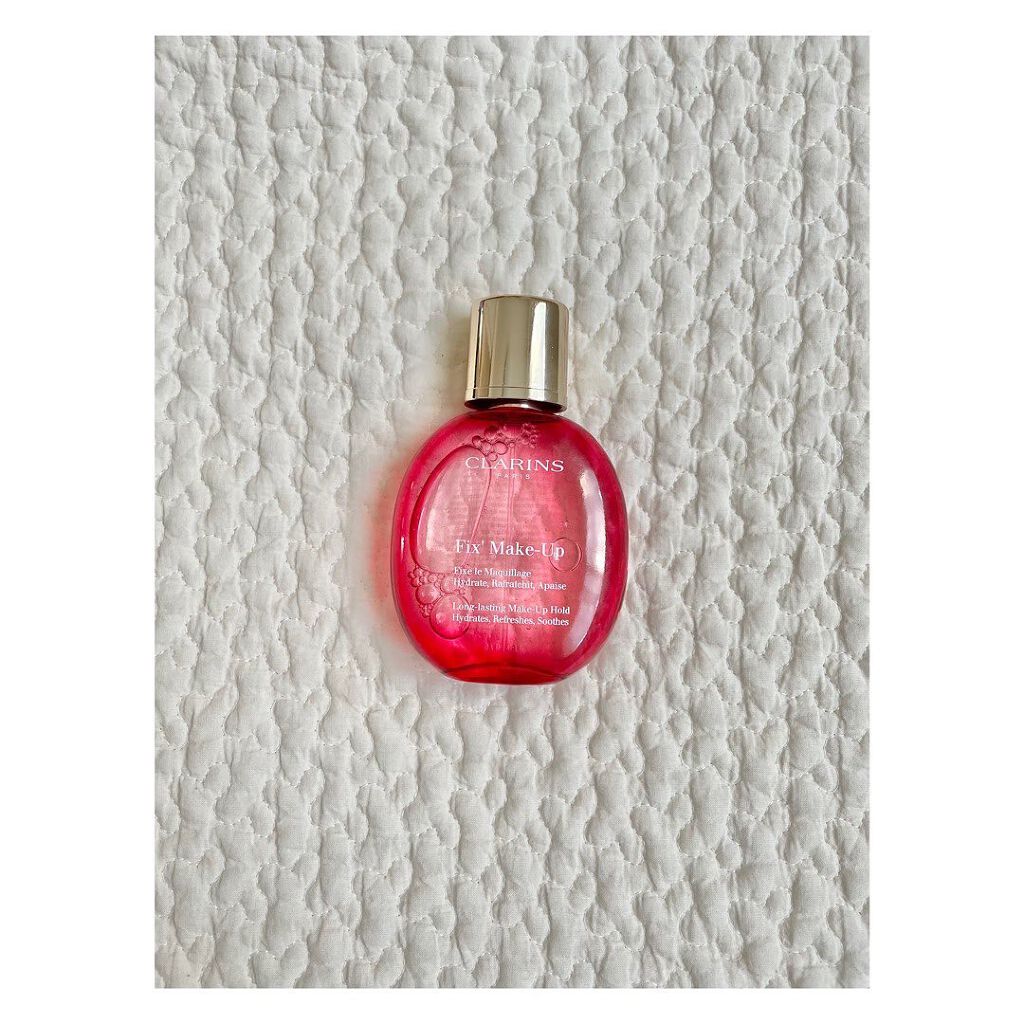 フィックス メイクアップ/CLARINS/ミスト状化粧水を使ったクチコミ(1枚目)