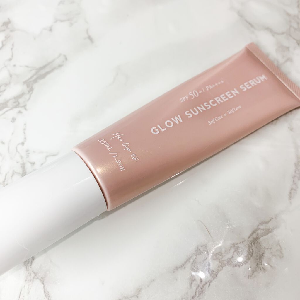 グロウサンスクリーンセラム/Her lip to BEAUTY/日焼け止めローションを使ったクチコミ（2枚目）