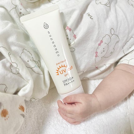 スハダモ パーフェクトUVカットジェル/ Suhadamo/日焼け止めジェルを使ったクチコミ(1枚目)