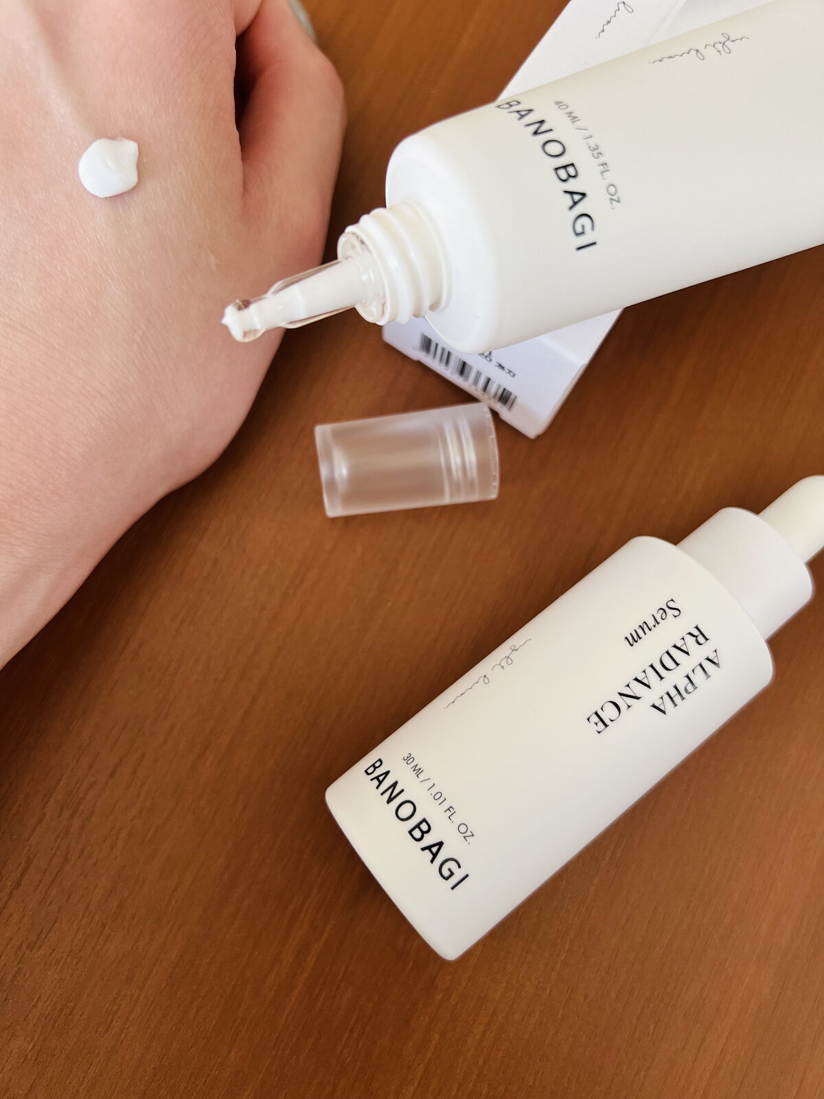 アルファ ラディアンス トーンアップクリーム/BANOBAGI/フェイスクリームを使ったクチコミ（3枚目）