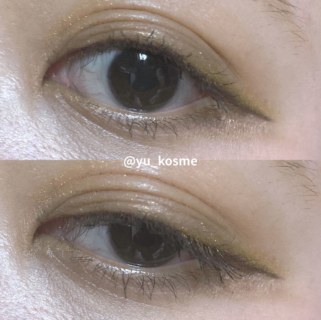 ポップ パウダージェル アイシャドウ/SHISEIDO/単色アイシャドウを使ったクチコミ（2枚目）