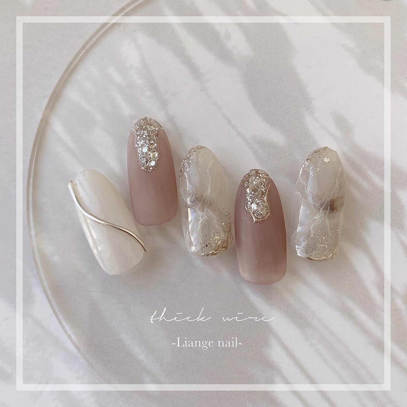 Yuki on LIPS 「.@bonnail_insta▫︎thickwire...存在..」(1枚目)