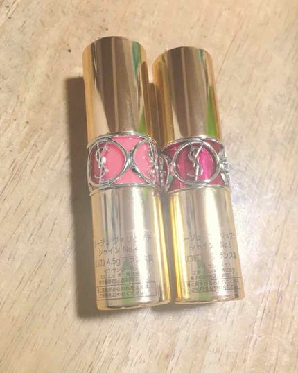 ルージュ ヴォリュプテ シャイン/YVES SAINT LAURENT BEAUTE/口紅を使ったクチコミ(2枚目)