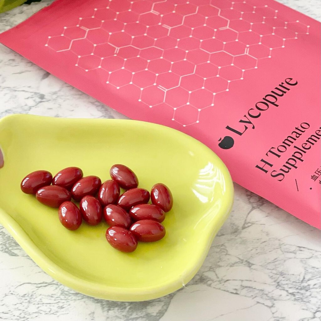 H トマトサプリメント/リコピュア/美容サプリメントを使ったクチコミ(1枚目)