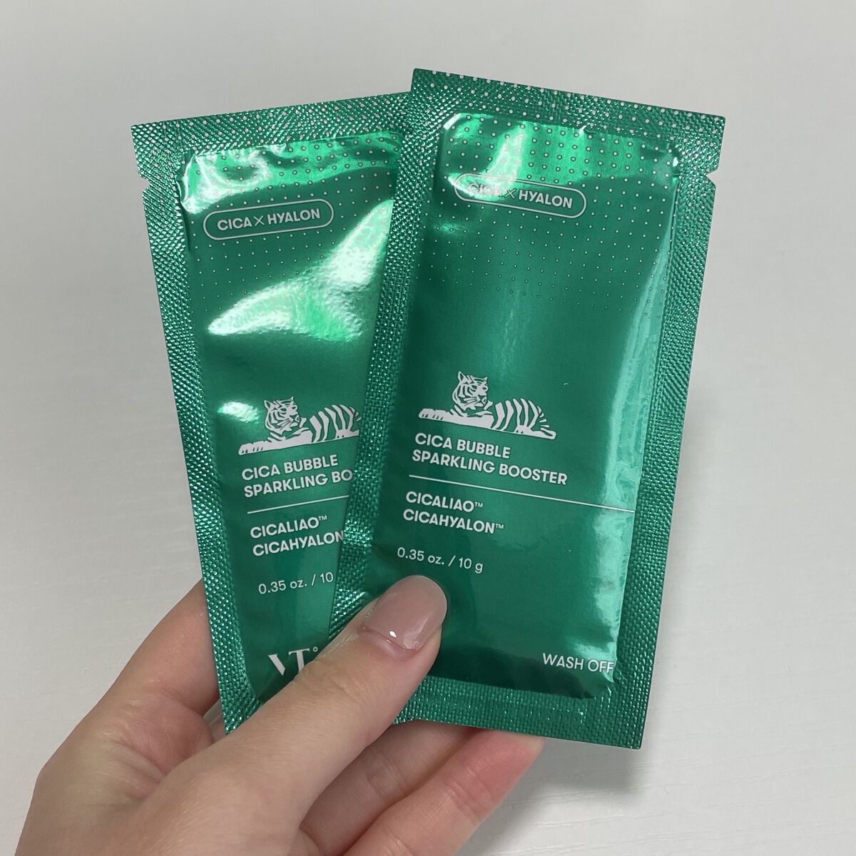 CICA バブルスパークリングブースター/VT/洗い流すパック・マスクを使ったクチコミ（3枚目）