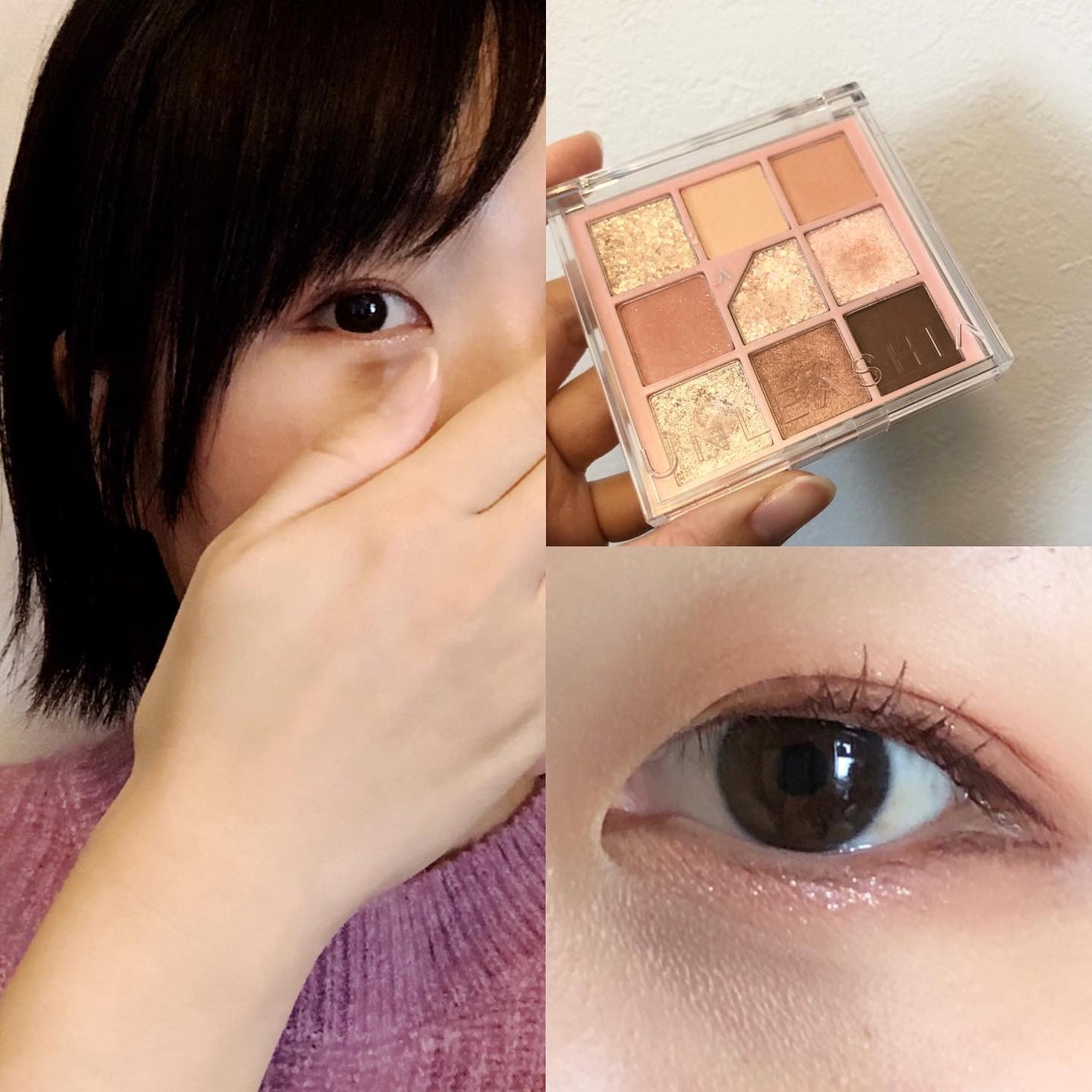 グリッターペディアアイパレット/unleashia/アイシャドウパレットを使ったクチコミ(1枚目)