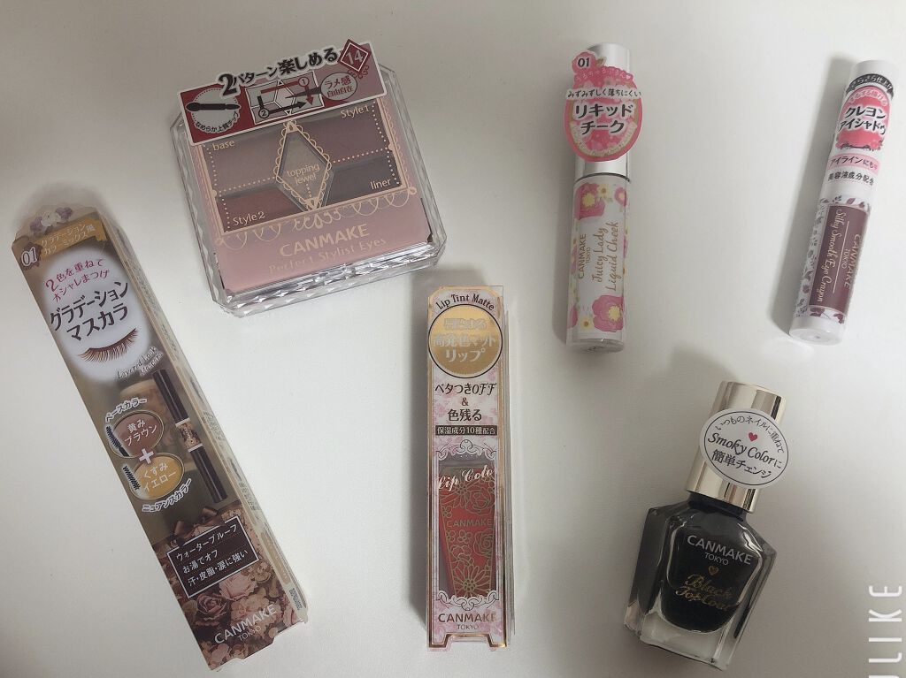 シルキースムースアイクレヨン/キャンメイク/リキッドアイシャドウを使ったクチコミ（3枚目）