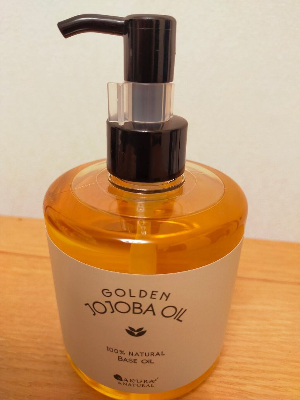 ゴールデンホホバオイル/SAKURA&NATURAL/ボディオイルを使ったクチコミ(2枚目)