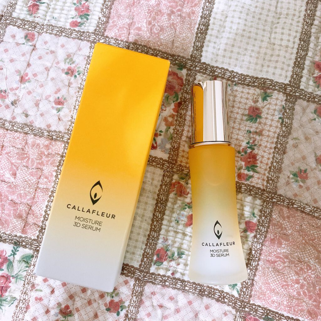 モイスチャー3Dセラム/CALLAFLEUR/美容液を使ったクチコミ（1枚目）