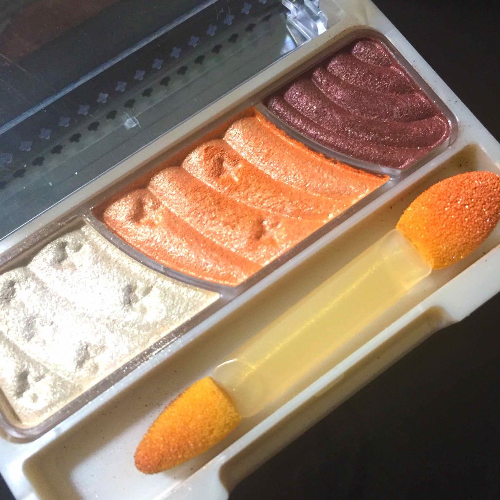 トーンアップアイシャドウ/CEZANNE/アイシャドウパレットを使ったクチコミ(1枚目)