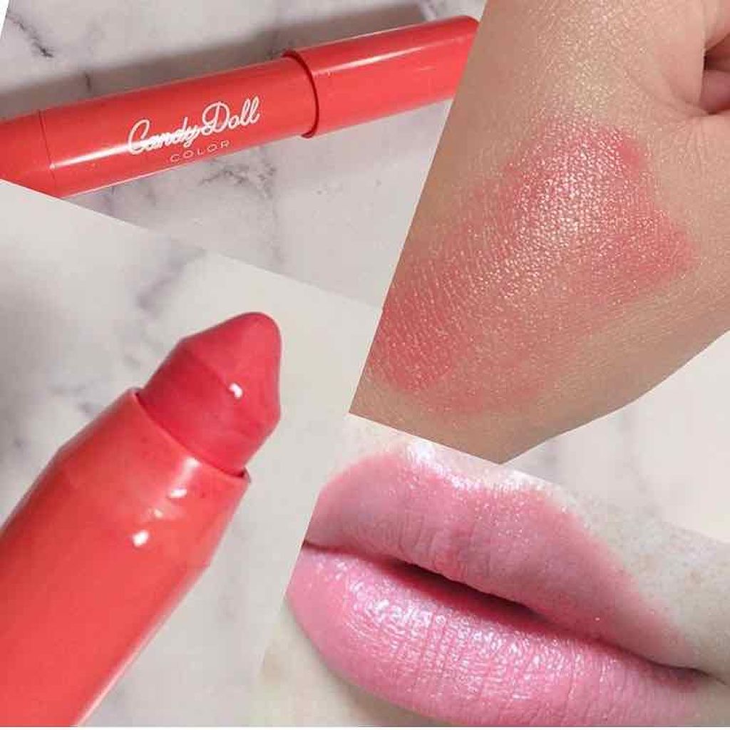 ドロップクレヨンリップ/CandyDoll/口紅を使ったクチコミ(1枚目)